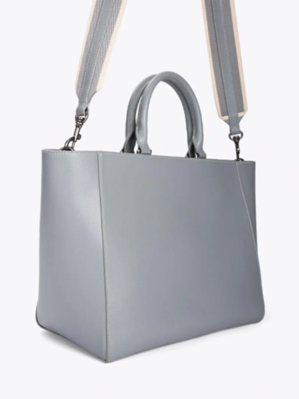 Kurt Geiger London - Shoreditch Shopper - grey with guitar strap NWT